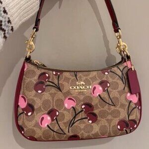 COACH LIMITED EDTION CHERRY TERI SHOULDER CROSSBODY BAG